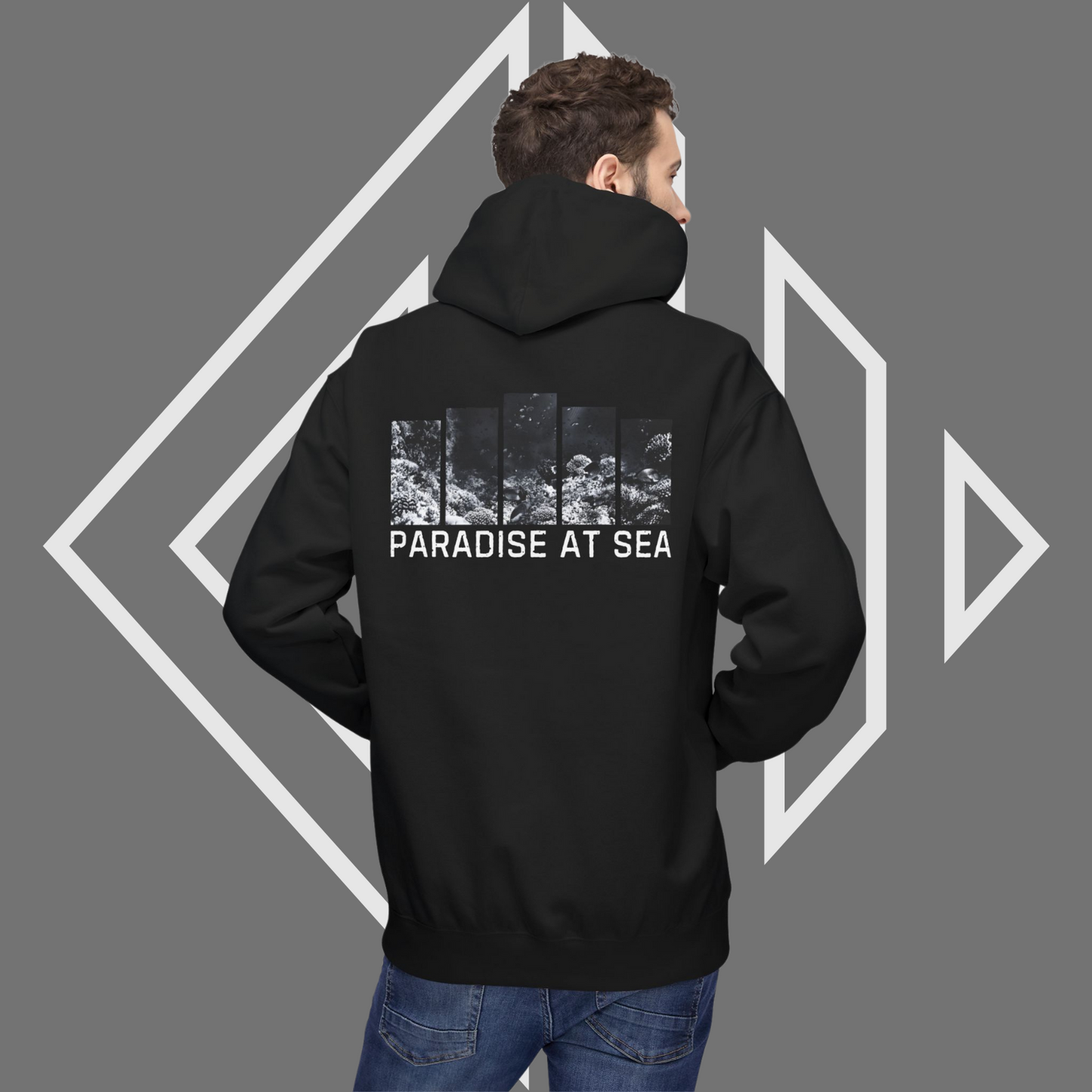 Paradise at Sea-Hoodie DizzHub