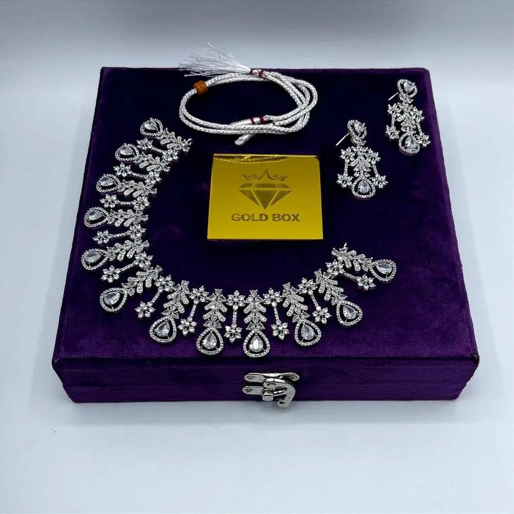 Silver Plated Jewelry Set DHM